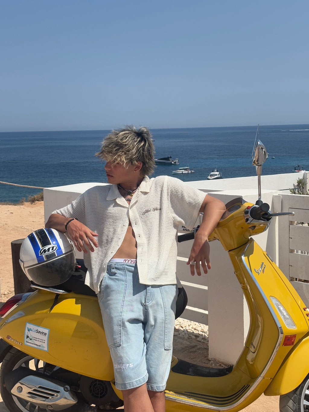 Camisa Lo-Fi Off White