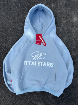 BACK TO BASIC HOODIE - BABY BLUE