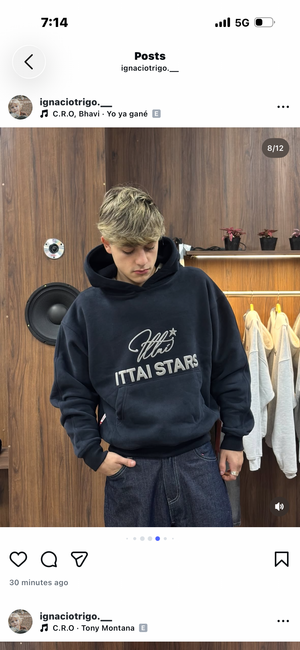 BACK TO BASIC HOODIE - HARD BLACK