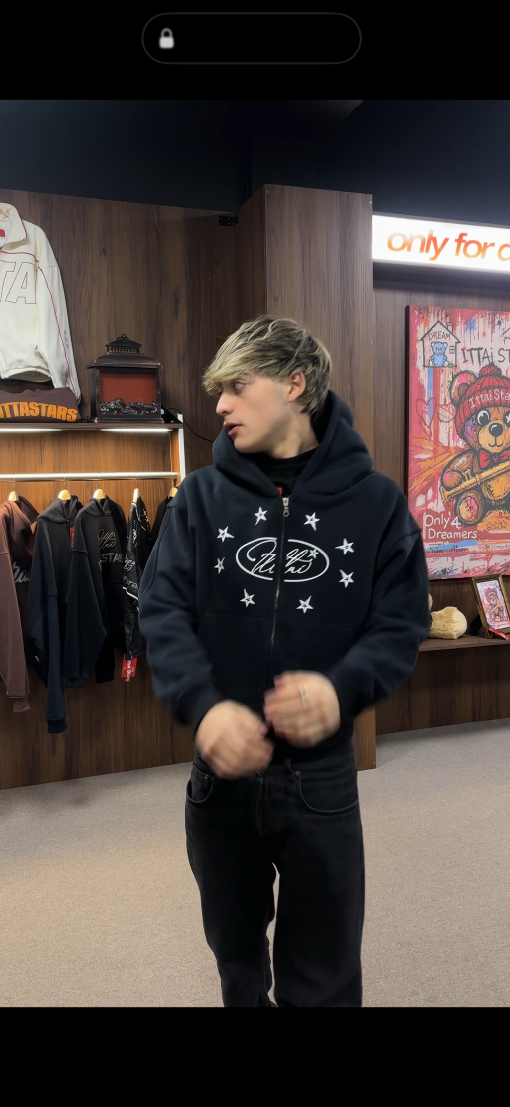Zip St4Rs Black