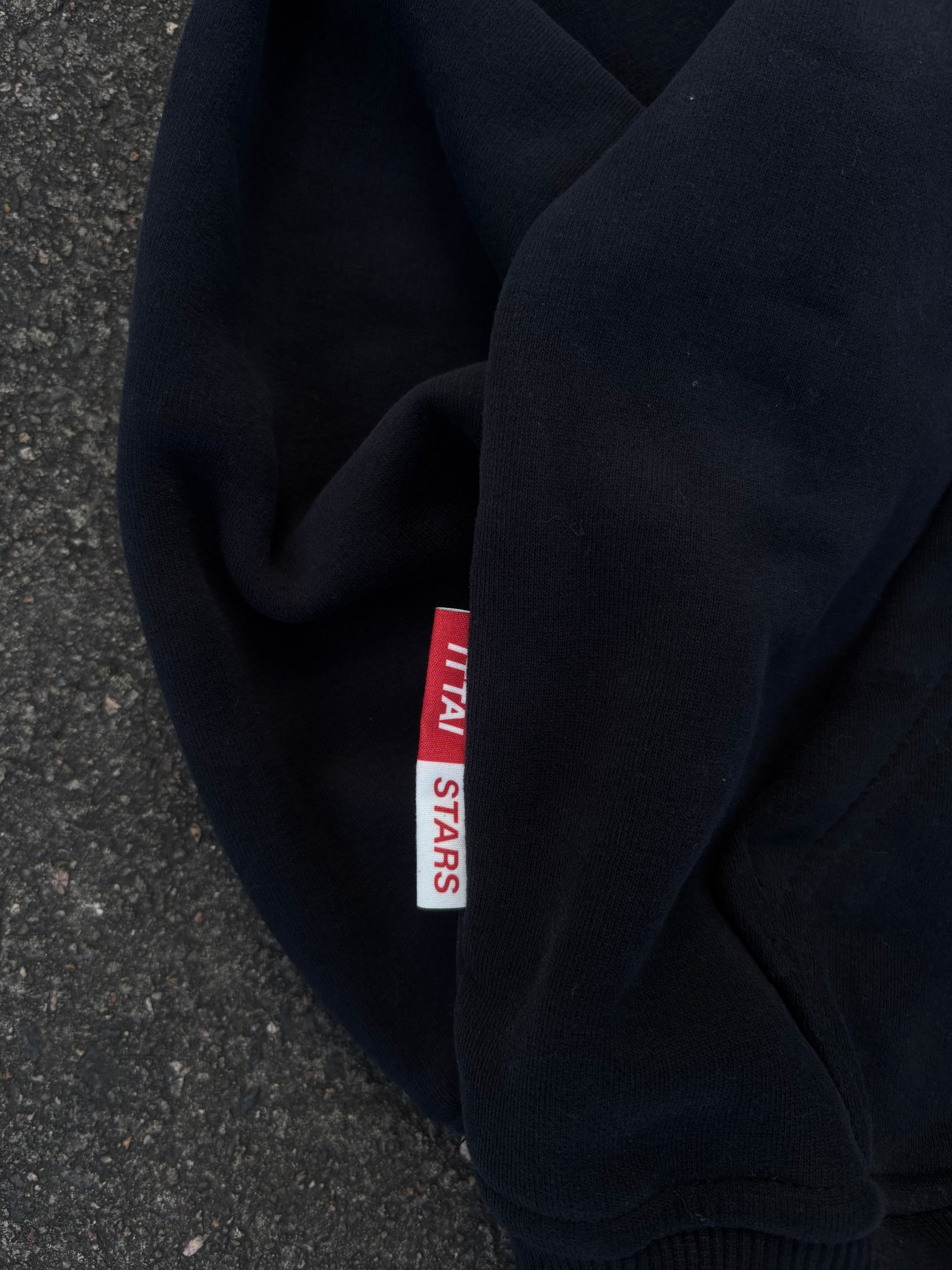 BACK TO BASIC HOODIE - HARD BLACK