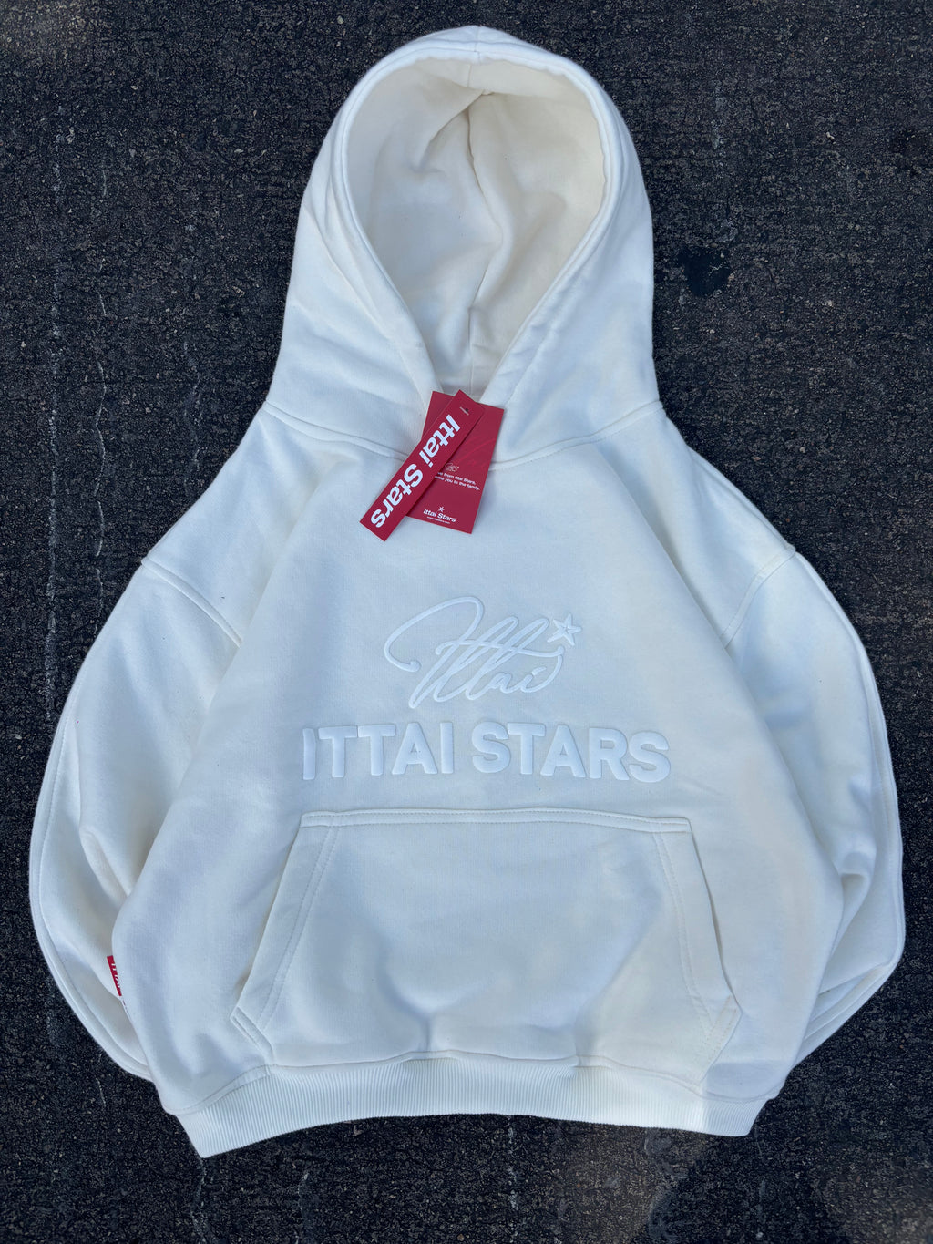 BACK TO BASIC HOODIE - OFF - WHITE