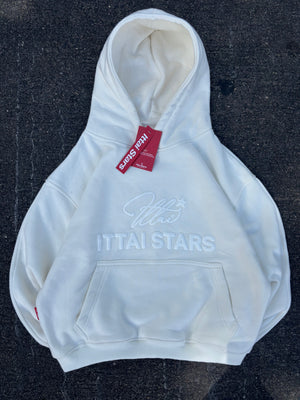 BACK TO BASIC HOODIE - OFF - WHITE