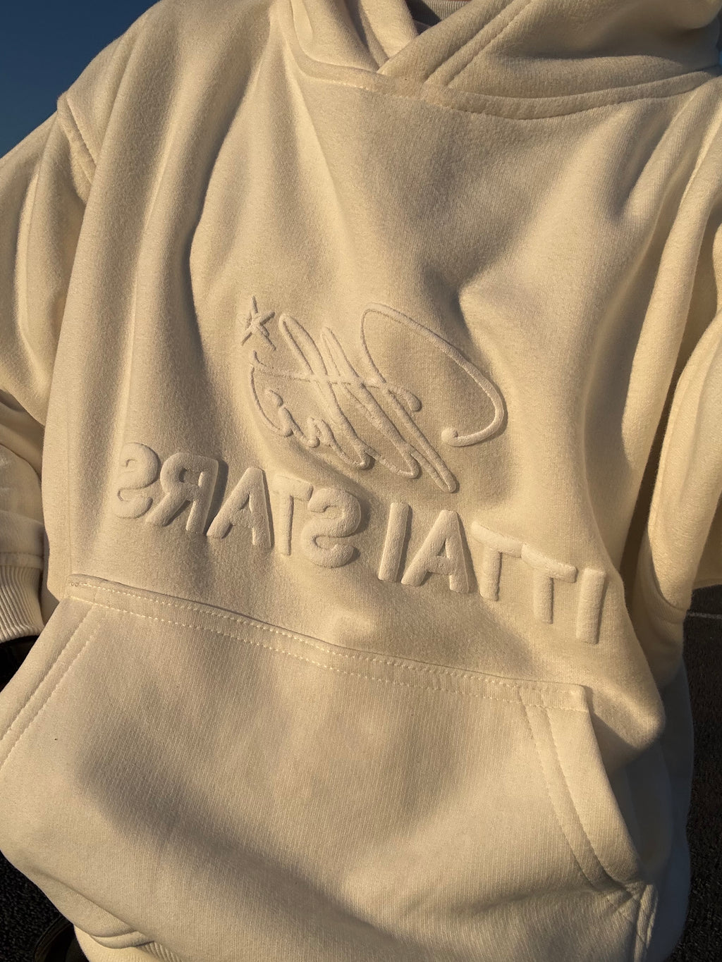 BACK TO BASIC HOODIE - OFF - WHITE