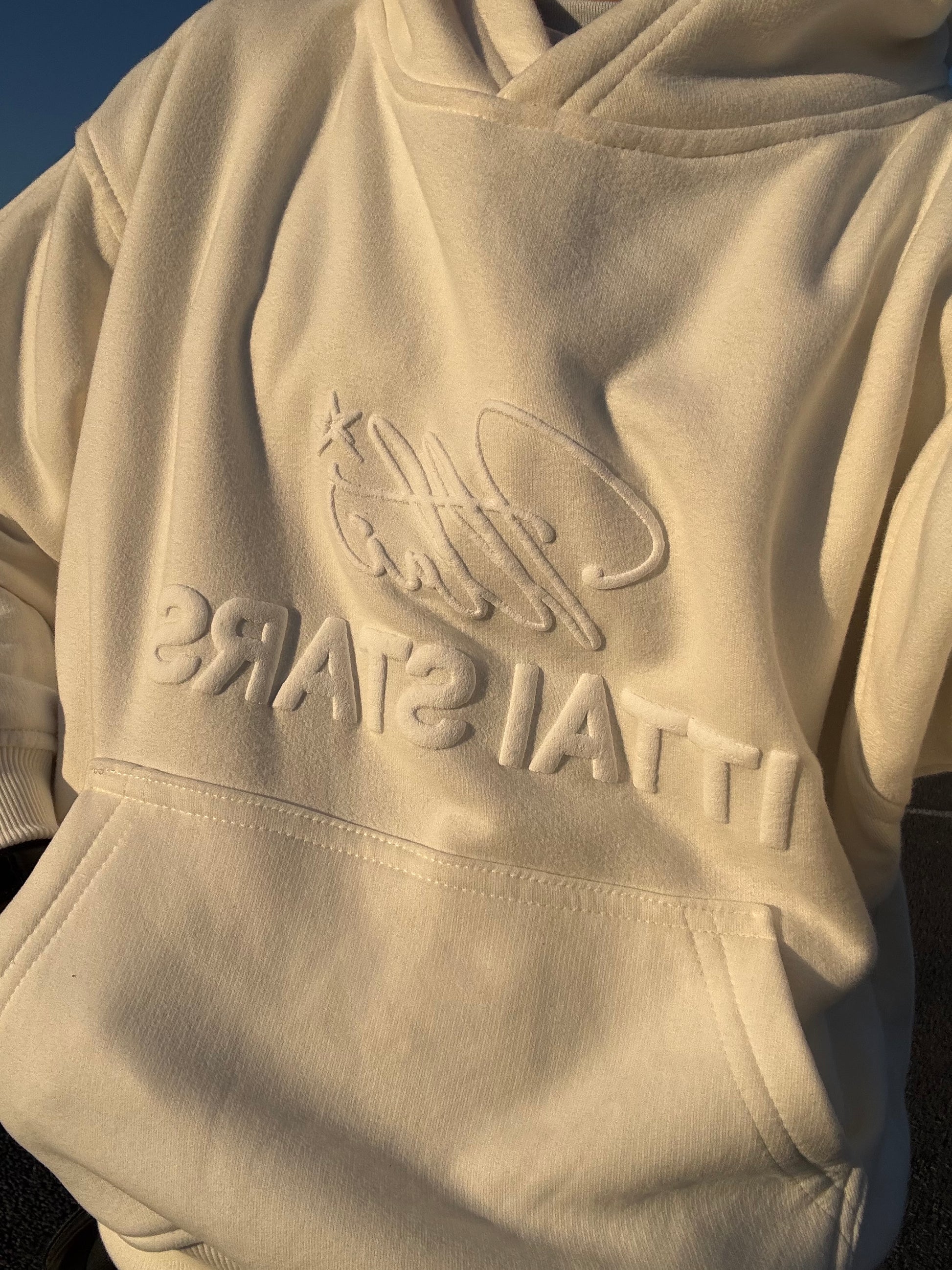 BACK TO BASIC HOODIE - OFF - WHITE