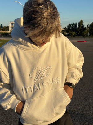 BACK TO BASIC HOODIE - OFF - WHITE