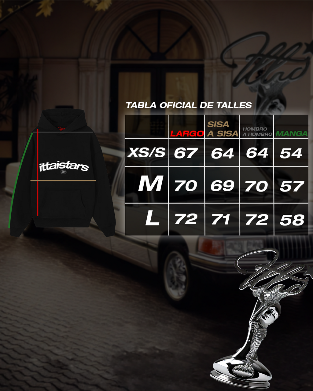 DIA 11 - SUDADERA BASIC ittaistars