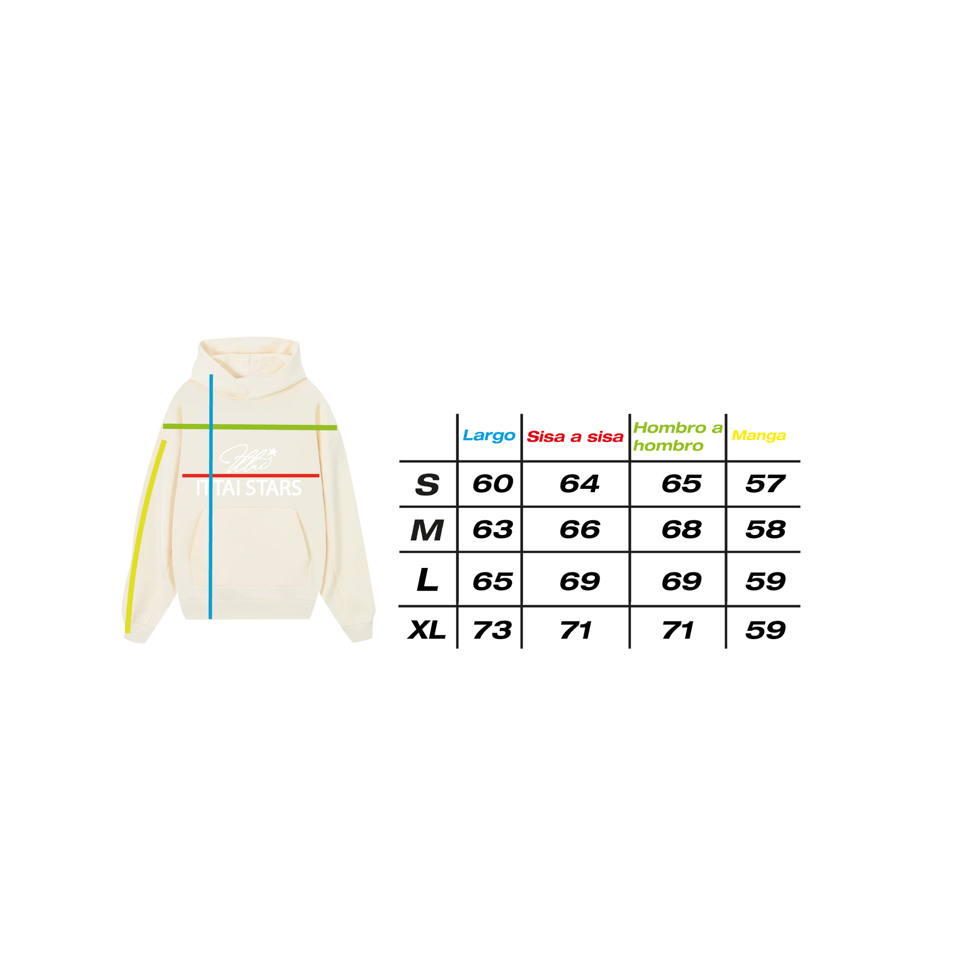 BACK TO BASIC HOODIE - OFF - WHITE