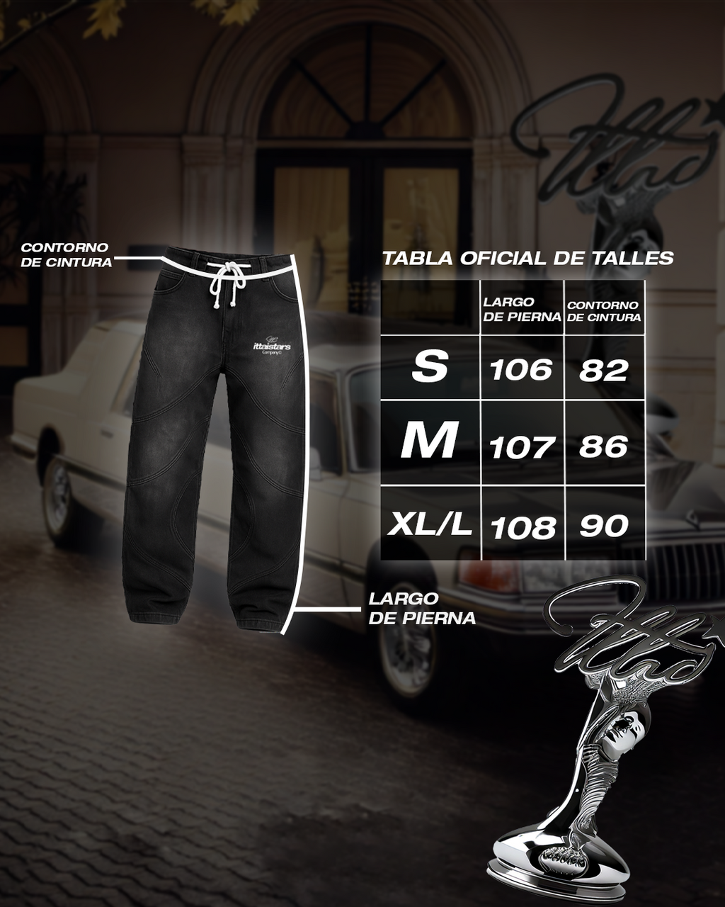 DIA 10 ITTAISTARS "JEANS BAGGY"