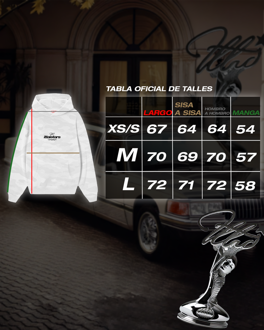 DIA 1 - SUDADERA KAMUFLERT