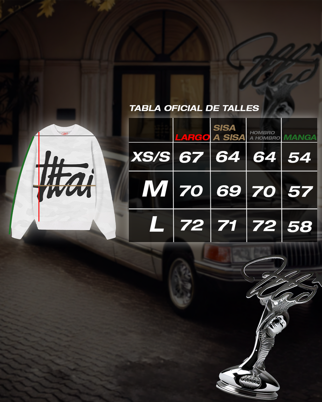 DIA 4- SUDADERA REFINED  KAMUFLERT