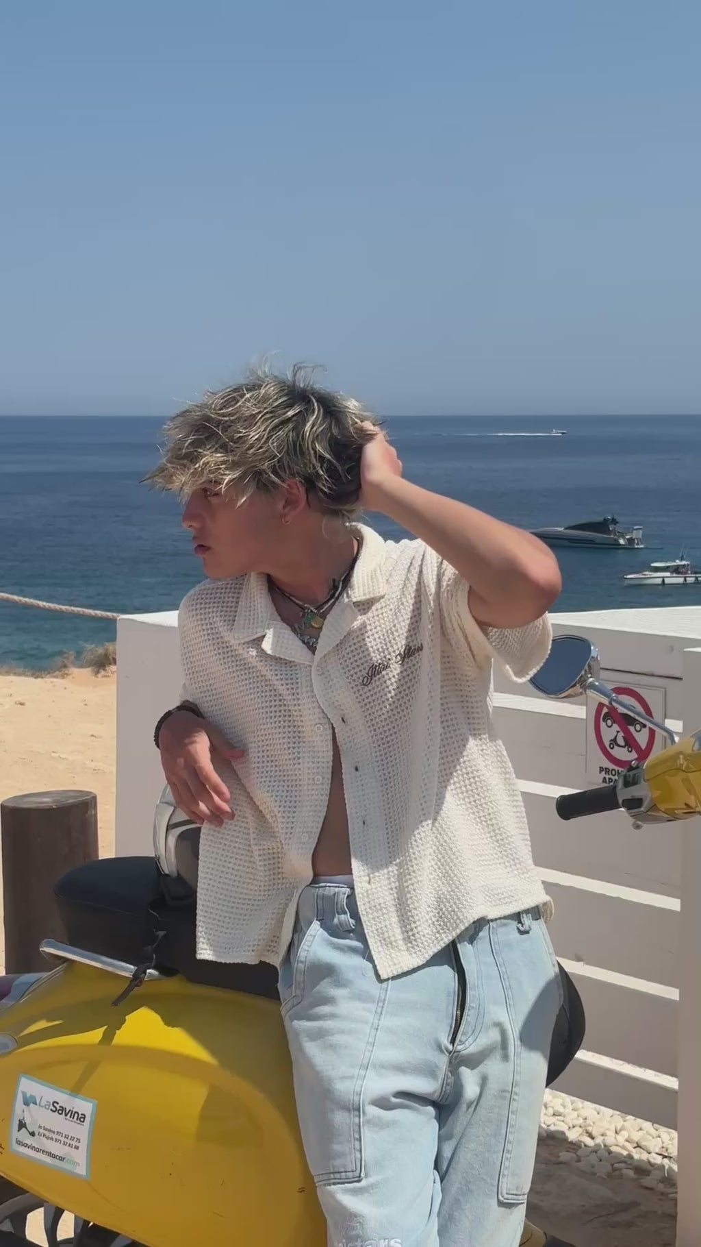 Camisa Lo-Fi Off White