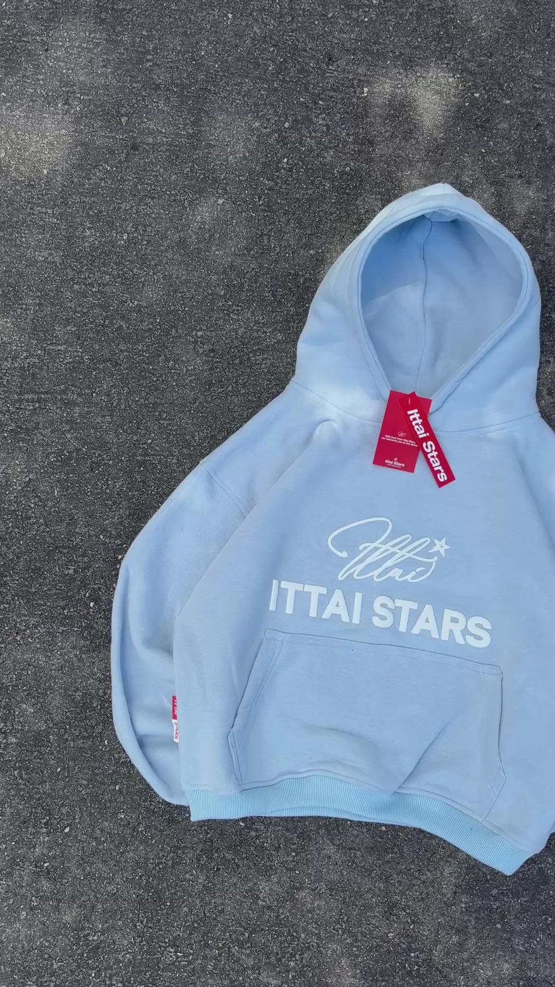 BACK TO BASIC HOODIE - BABY BLUE