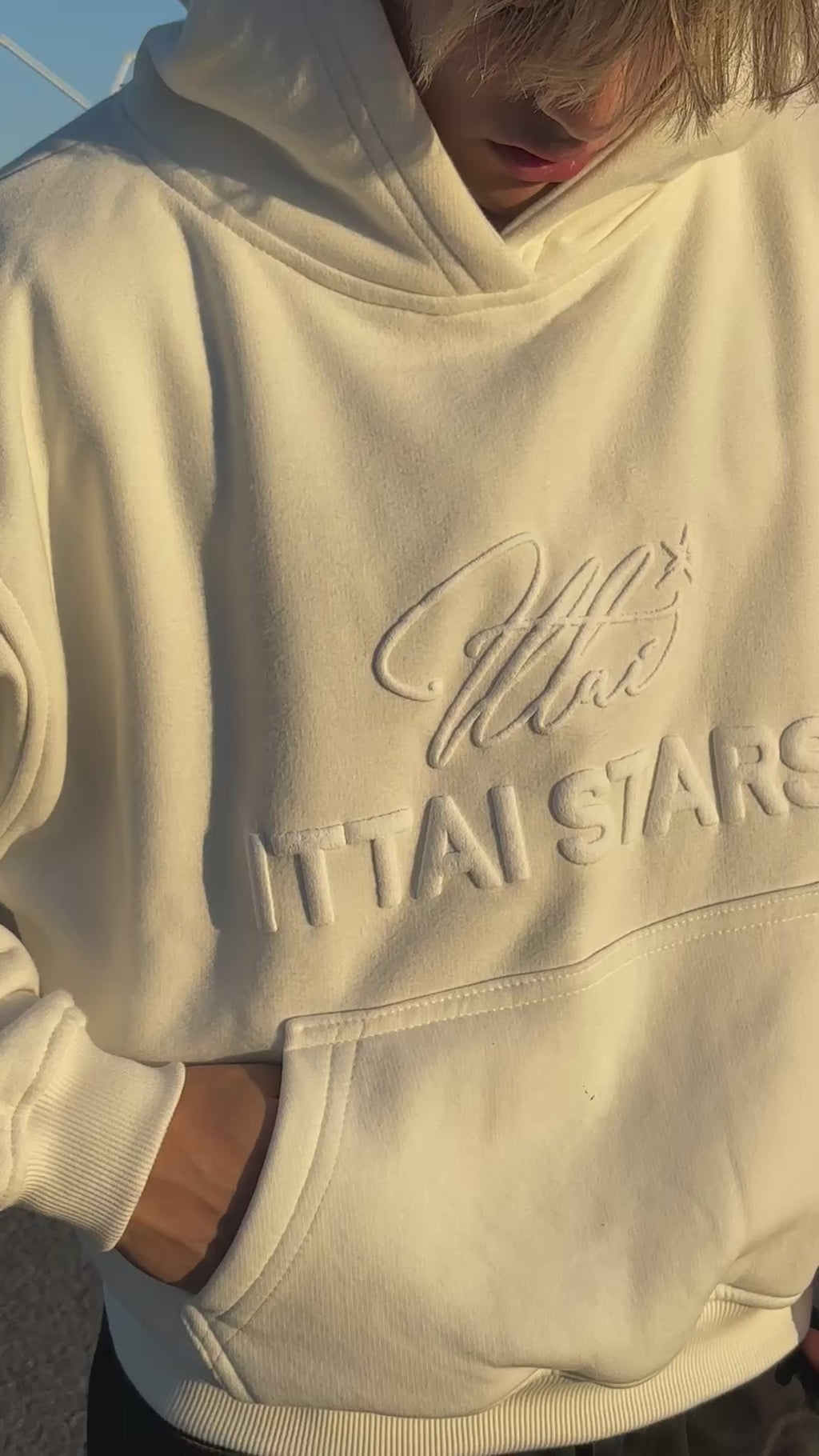 BACK TO BASIC HOODIE - OFF - WHITE