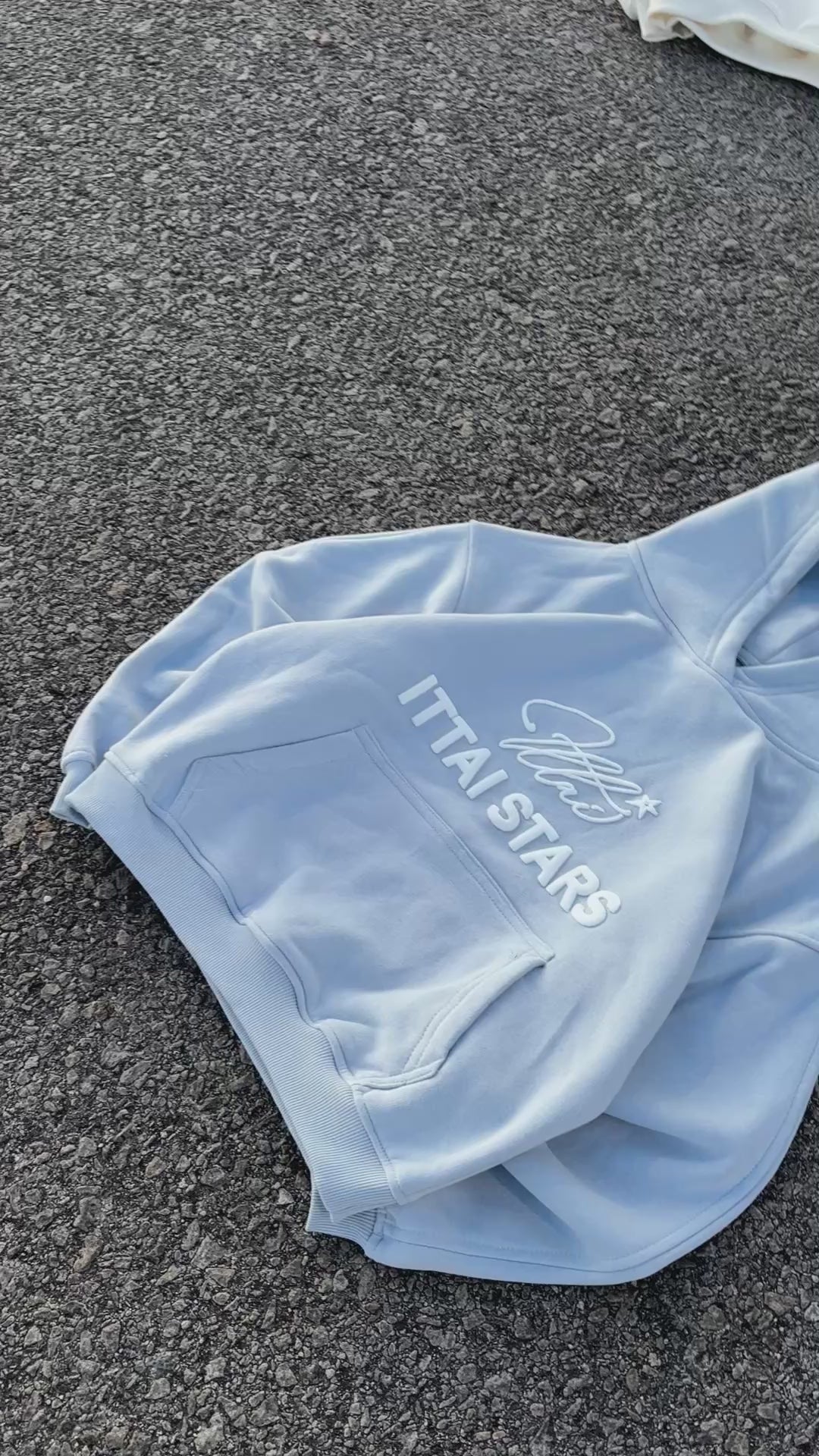 BACK TO BASIC HOODIE - BABY BLUE